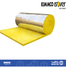 رول صوف صخري 5 سم كثافة 40 طول 7 متر 